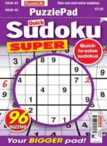 PuzzleLife PuzzlePad Sudoku Super – July 2026