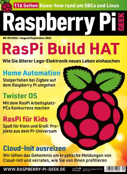 Raspberry Pi Geek – August-September 2026