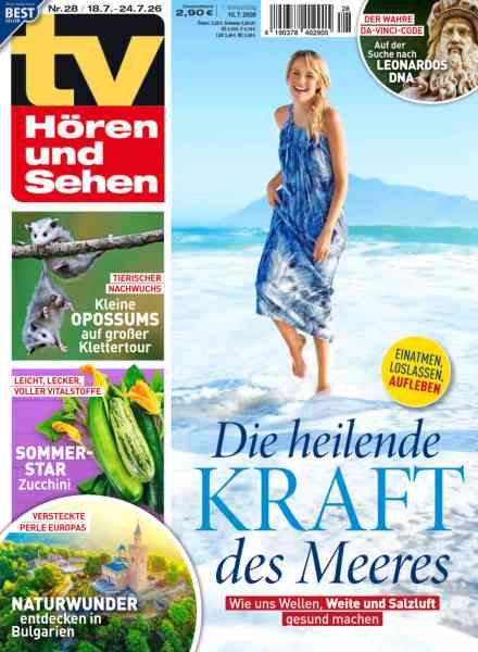 TV HOren und Sehen – 10 Juli 2026