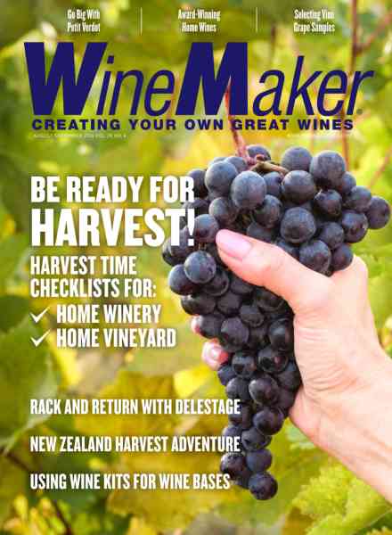 WineMaker – August-September 2026