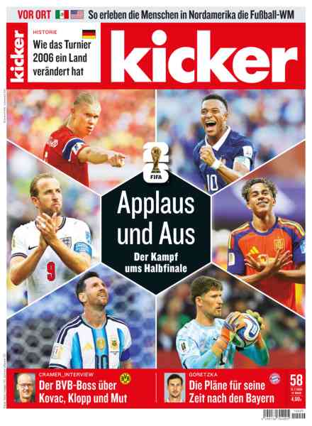 Kicker – 13 Juli 2026