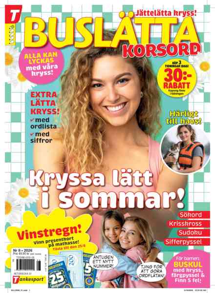 Buslatta – Juli 2026