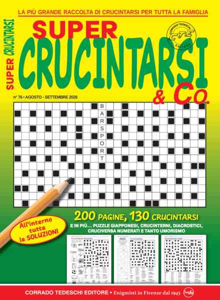 Crucintarsi Giganti – 15 Luglio 2026