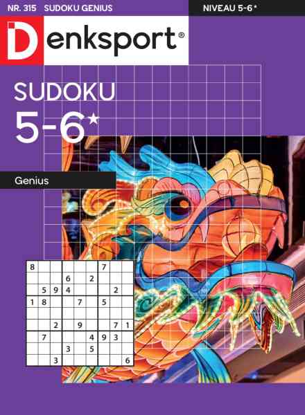 Denksport Sudoku 5-6 genius – 15 Juli 2026