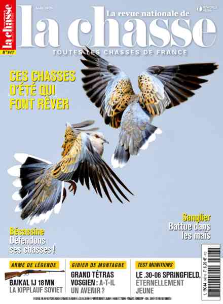 La Revue nationale de La chasse – Aout 2026
