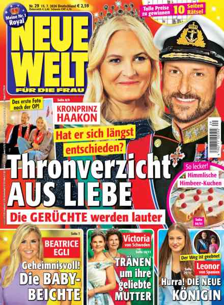Neue Welt – 15 Juli 2026