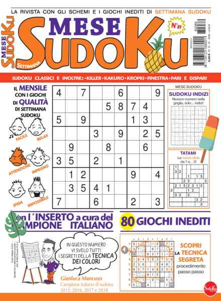 Settimana Sudoku Mese – Luglio 2026