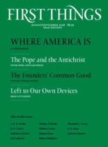 First Things – August-September 2026
