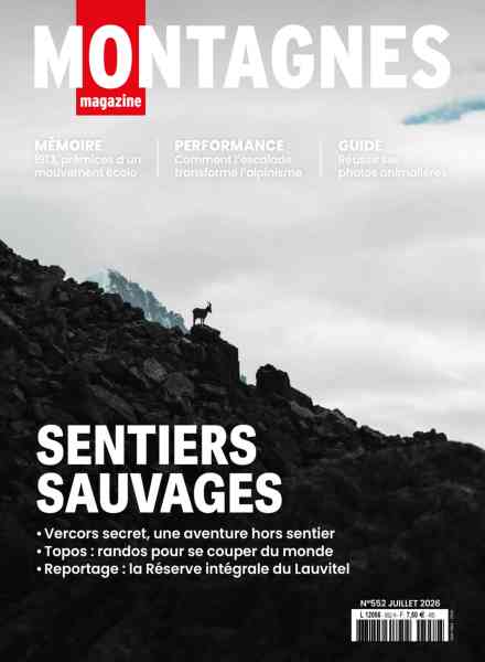 Montagnes Magazine – Juillet 2026