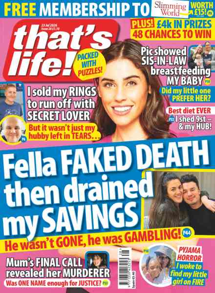 that’s life! UK – 16 July 2026