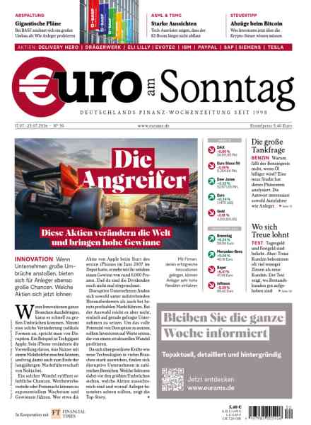 Euro am Sonntag – 17 Juli 2026