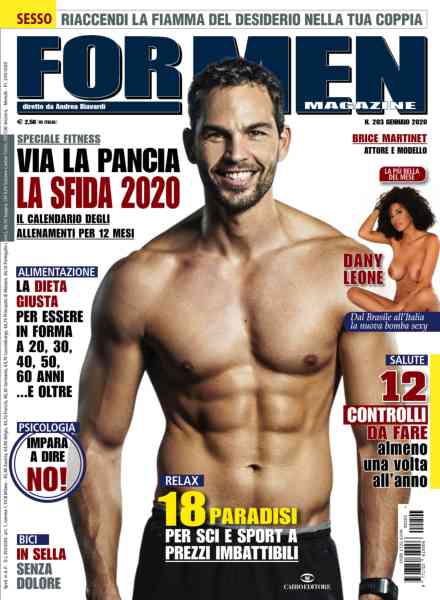 For Men Magazine – Gennaio 2020