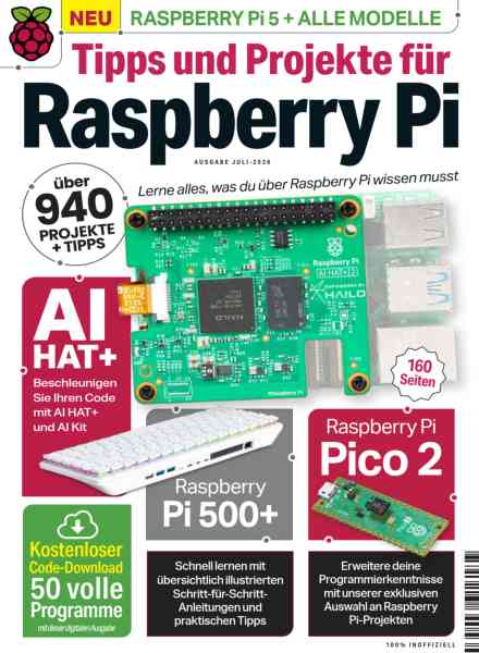 Tipps und Projekte fur Raspberry Pi – Juli 2026