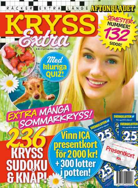 Aftonbladet Kryss Extra – 22 Juli 2026