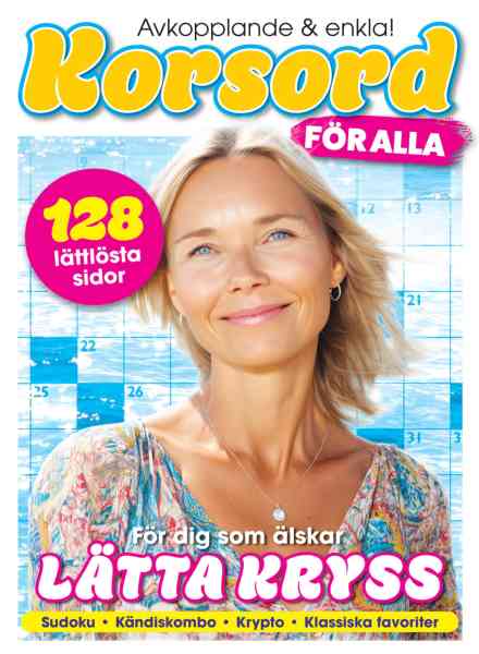 Korsord & Sudoku – 22 Juli 2026