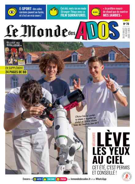 Le Monde des Ados – 22 Juillet 2026