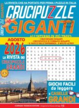 Crucipuzzle Giganti – Agosto 2026