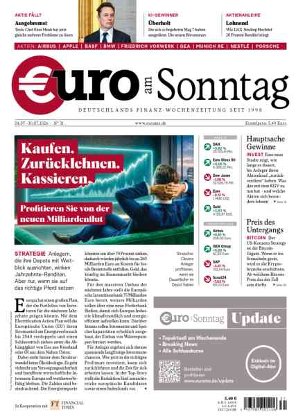 Euro am Sonntag – 24 Juli 2026