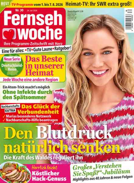 Fernsehwoche – 24 Juli 2026