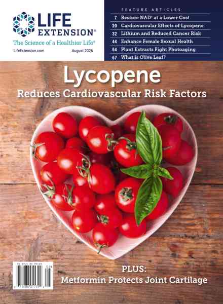 Life Extension Magazine – August 2026