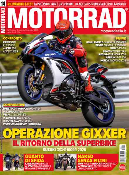 Motociclismo Motorrad – Agosto-Settembre 2026