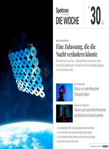 Spektrum Die Woche – 24 Juli 2026