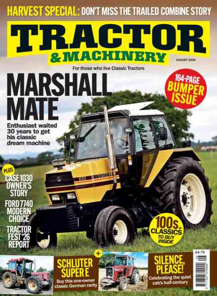 Tractor & Machinery – August 2026