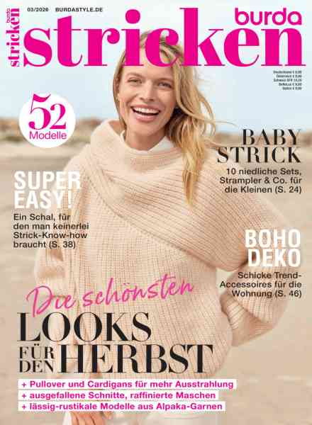 Burda Stricken – Juli 2026