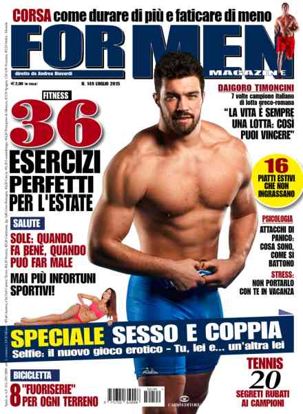 For Men Magazine – Luglio 2015