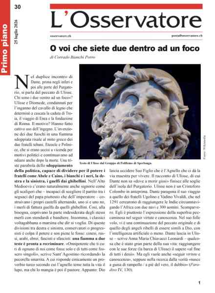 L’Osservatore – 25 Luglio 2026