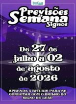 Previsoes da Semana – 27 Julho 2026